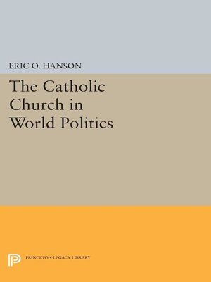 cover image of The Catholic Church in World Politics